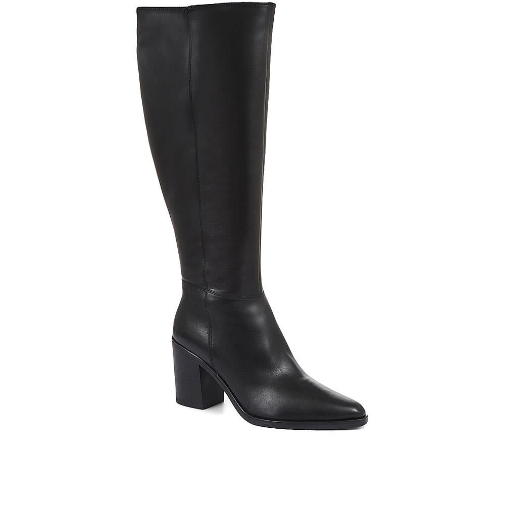 Cagliari Wide Calf Fit Knee High Boots - CAGLIARIL / 321 032