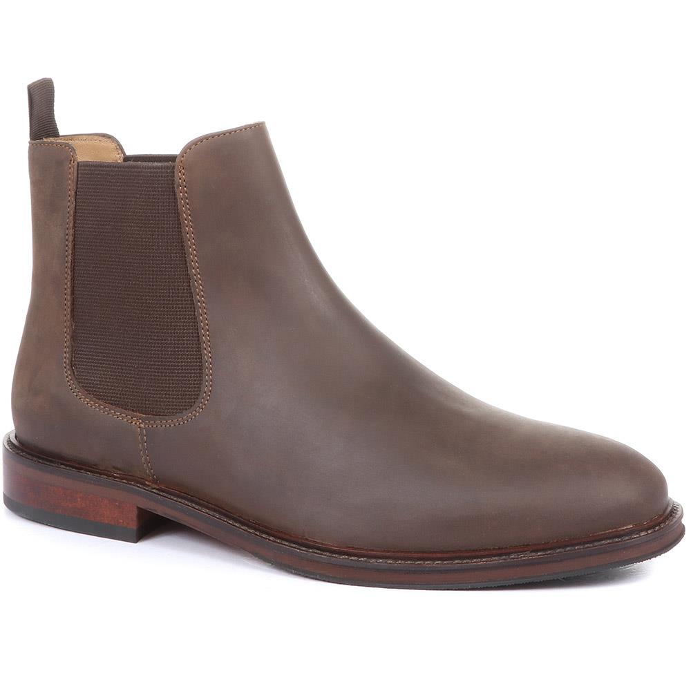 Debden Leather Chelsea Boots - DEBDEN / 320 461