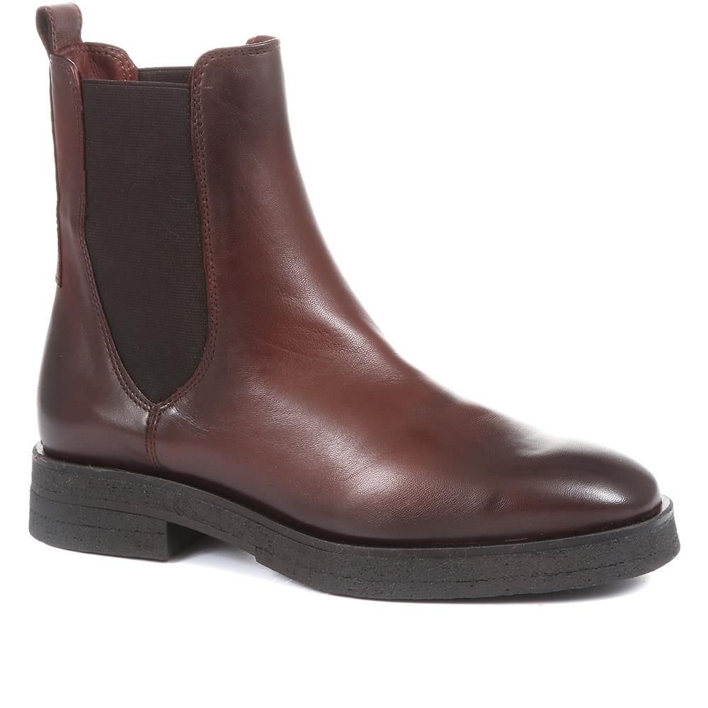 Delia Leather Chelsea Boots - DELIA / 320 532