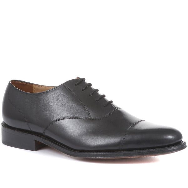 Barnet Goodyear Welted Leather Oxford Shoes (BARNET) by Jones Bootmaker