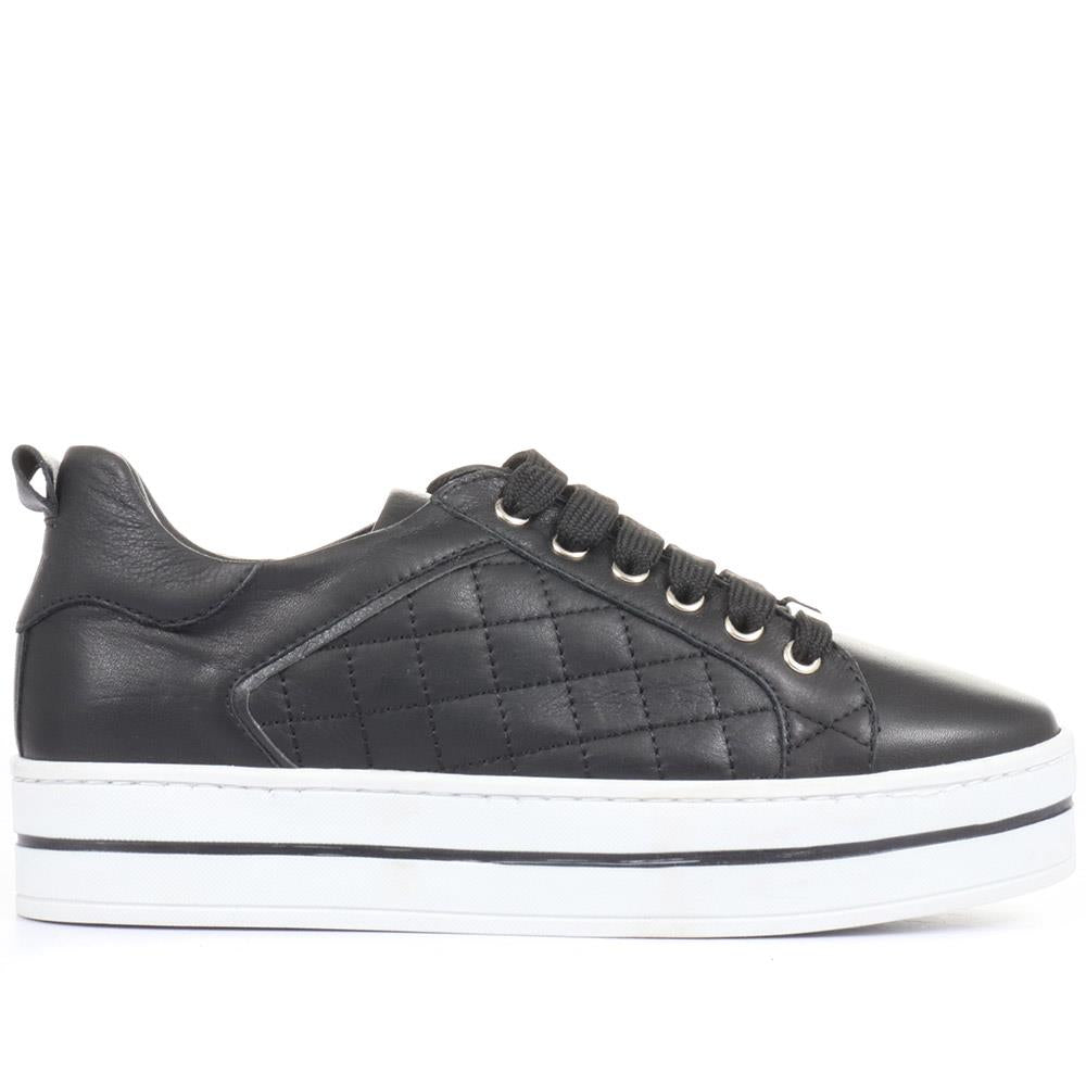 Arielle Leather Trainers (ARIELLE) by Jones Bootmaker