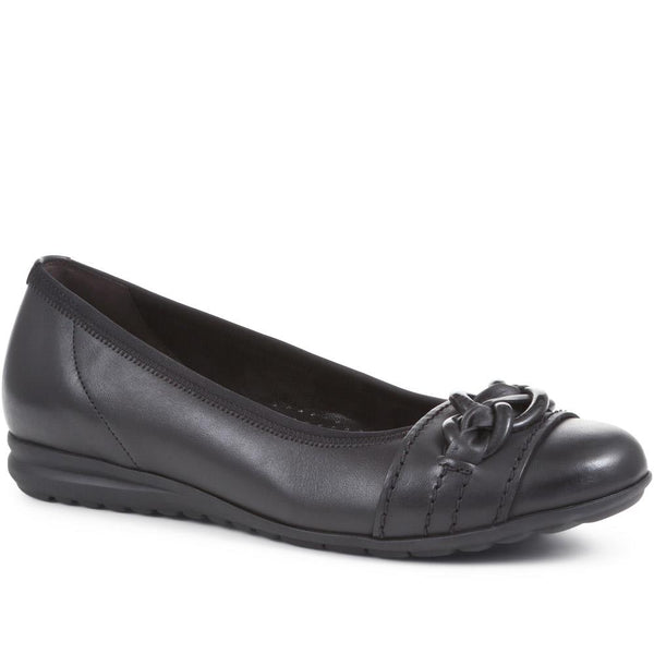 Sigrid Leather Ballet Flats - GAB36541 / 323 035 from Jones Bootmaker