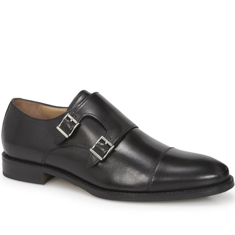 Mens black hot sale monk shoe